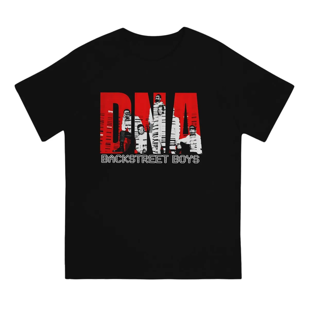 Funny DNA T-Shirts Men Round Neck 100% Cotton T Shirts Backstreet Boys Short Sleeve Tees Gift Idea Tops