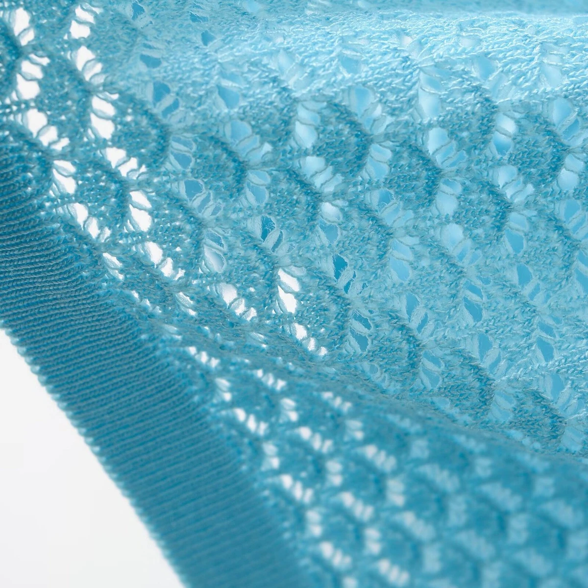 Woman's Knitted Long Shirt Lace-up Round Neck Hollow Long Sleeve Solid Color Loose Blouse Summer New Vacation Female Top