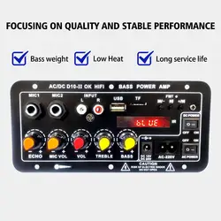 Woopker D10-ii Bluetooth Audio Amplifier Board With Led Screen 30-120w For 4 Ohm Speaker Home Power Amplifier Module For Ca Z3B2