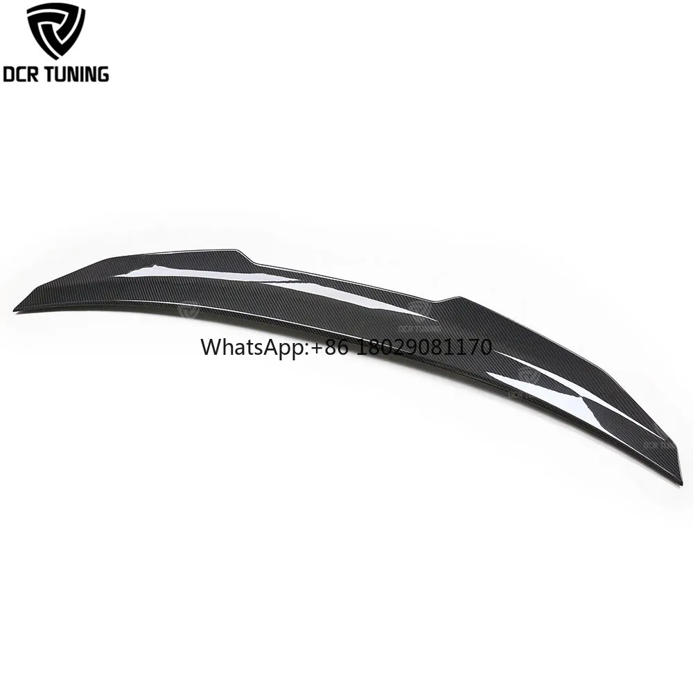 

Carbon Fiber Rear Spoiler for BMW 4 Series G22 Coupe G82 M4 2021+ Body Kit Exterior Rear Trunk Tail Lip Sport Decoration