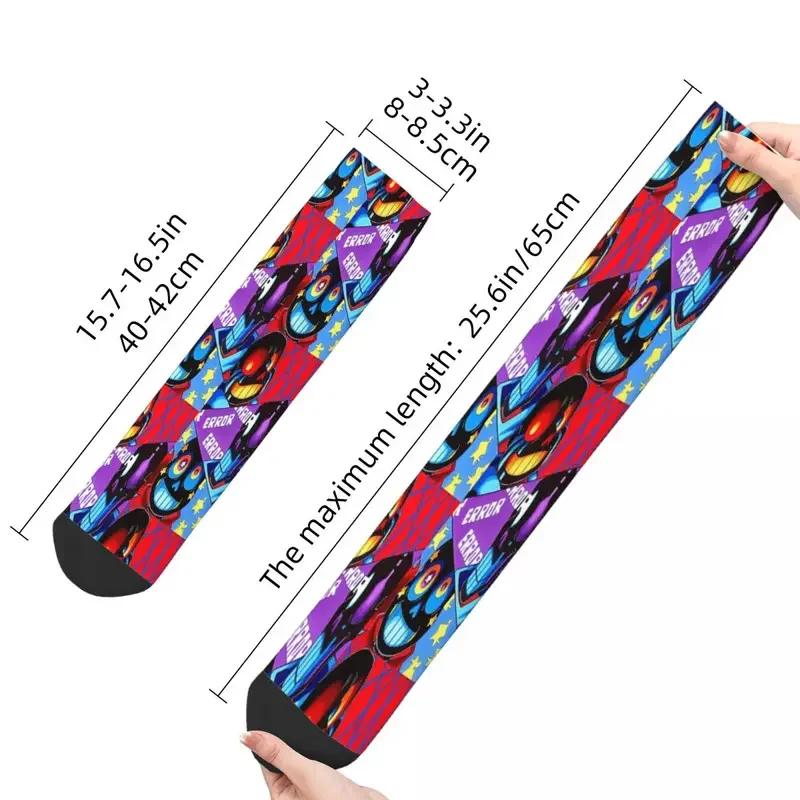 Y2K errores Undertale Frisk Flowey Toriel Sans Papyrus Calcetines para hombre y mujer, medias de invierno, Hip Hop