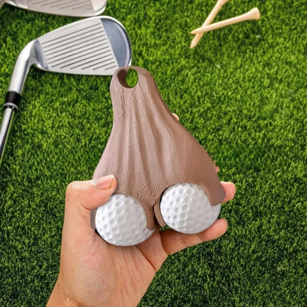 

Protective Case Golf Ball Sac Holder Great Golf Accessories Sports Golf Ball Storage Bag Portable Funny Golf Ball Holder