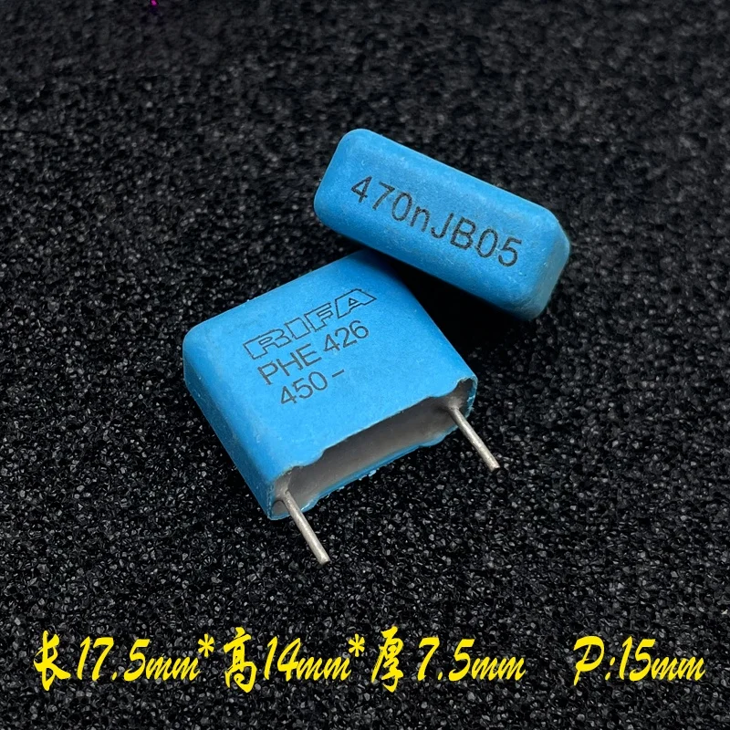 10PCS EVOX RIFA MKP 474 470nf 0.47uf 400v 450v High-frequency audio safety capacitor