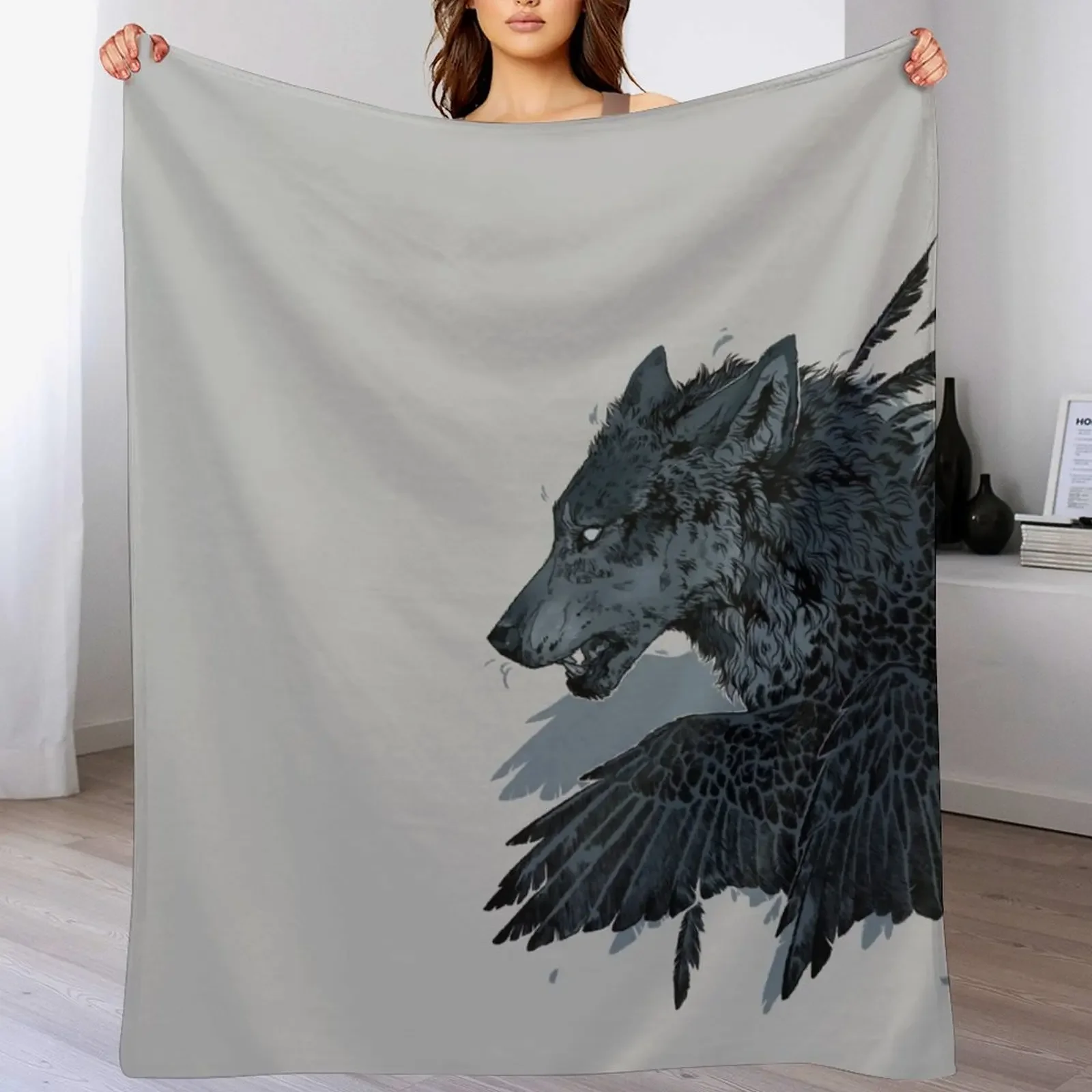 

Shapeshifter (grey) Throw Blanket Thins Bed Fashionable Cute Weighted Blankets