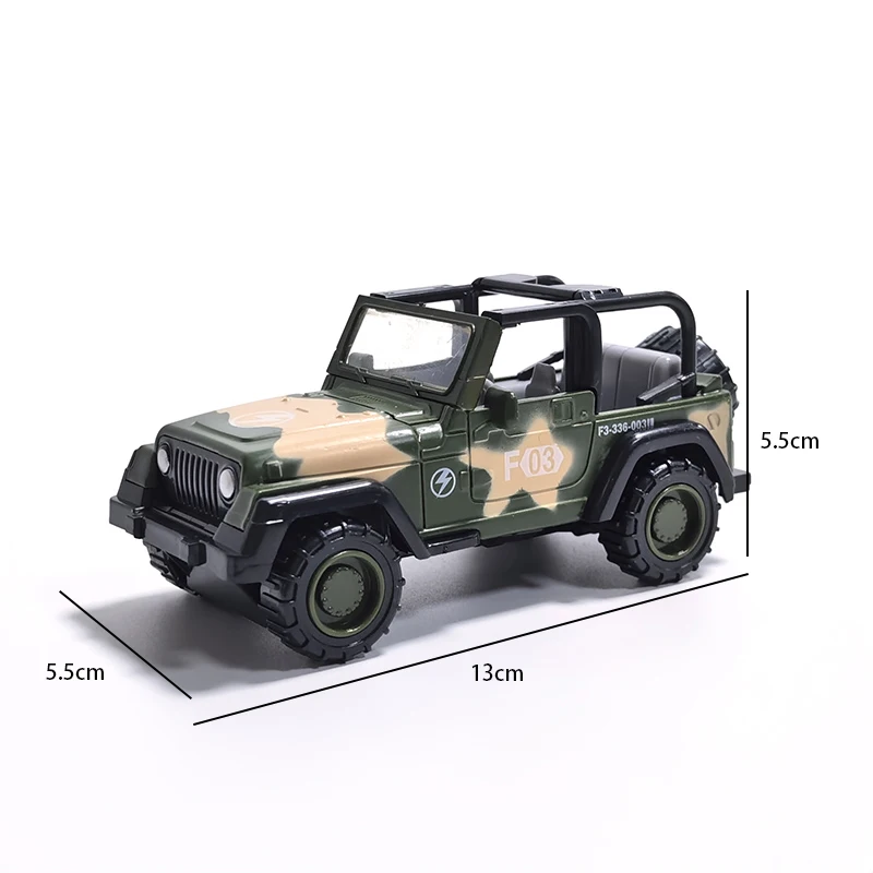 Simulation Military Armed Tank Helicopter Armored Vehicle Ambulance Truck Pull Back Car Children's Toy Model Alloy Metal+plastic