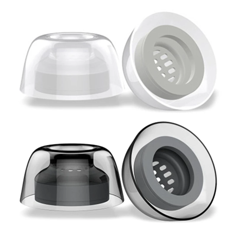 1ชุดเคล็ดลับสำหรับ Freebuds Pro TWS2หูฟังซิลิโคนหูหมวกโปร่งใส