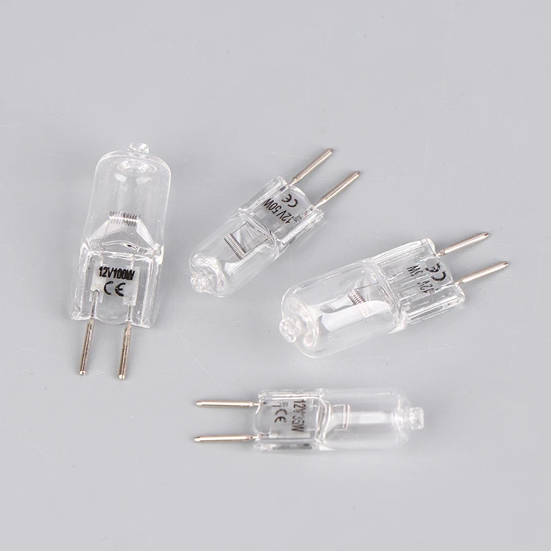 12V GY6.35 Halogen Lamp Beads 35W 50W 75W 100W Microscope Accessory For Aromatherapy Lamp Crystal Lamp Projector 2pin Bulb