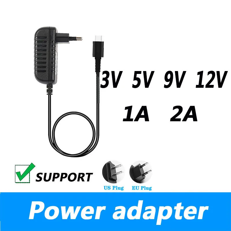 Adapter Power Supply 3V 5V 9V 12V Charger For Decathlon Elliptical Cross Trainer Type-C Compatible With Type-C