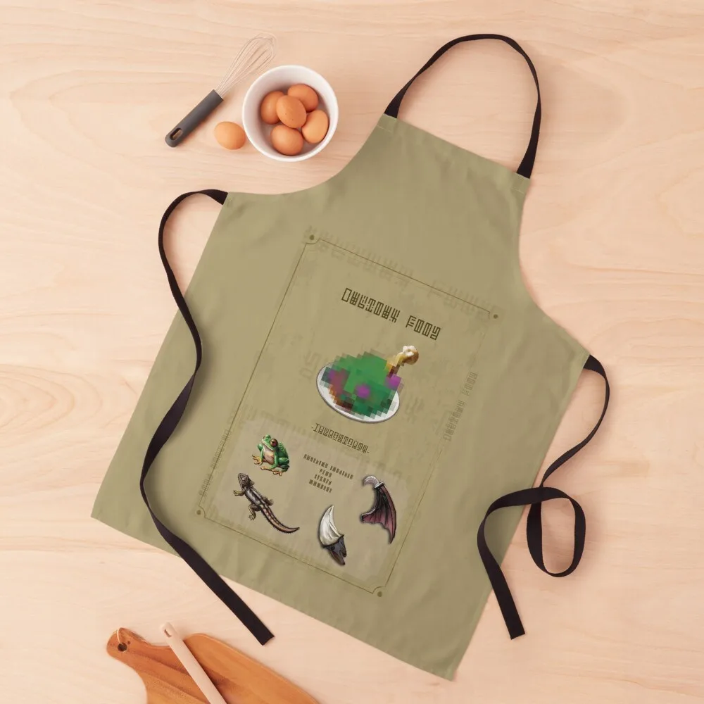 

Dubious Food Apron Customizable Woman cooks clothes Apron
