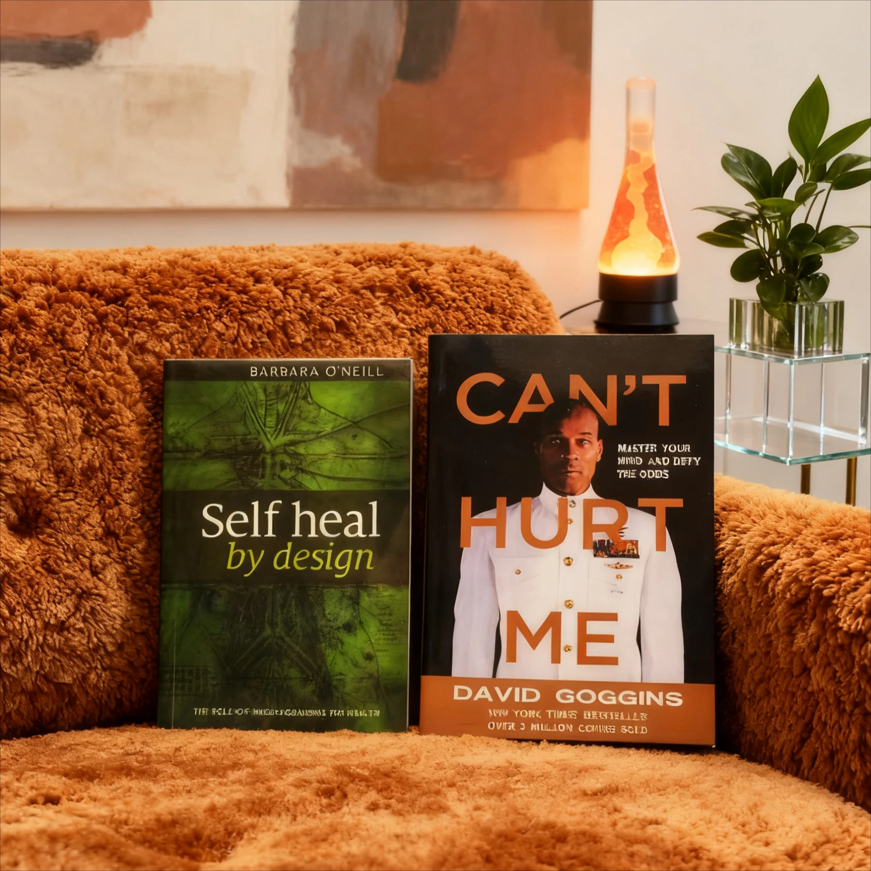 

《Self Heal By Design》+《CANT HURT ME》Health guide to focus on the body's self-healing Not willing to be mediocre Christmas gift