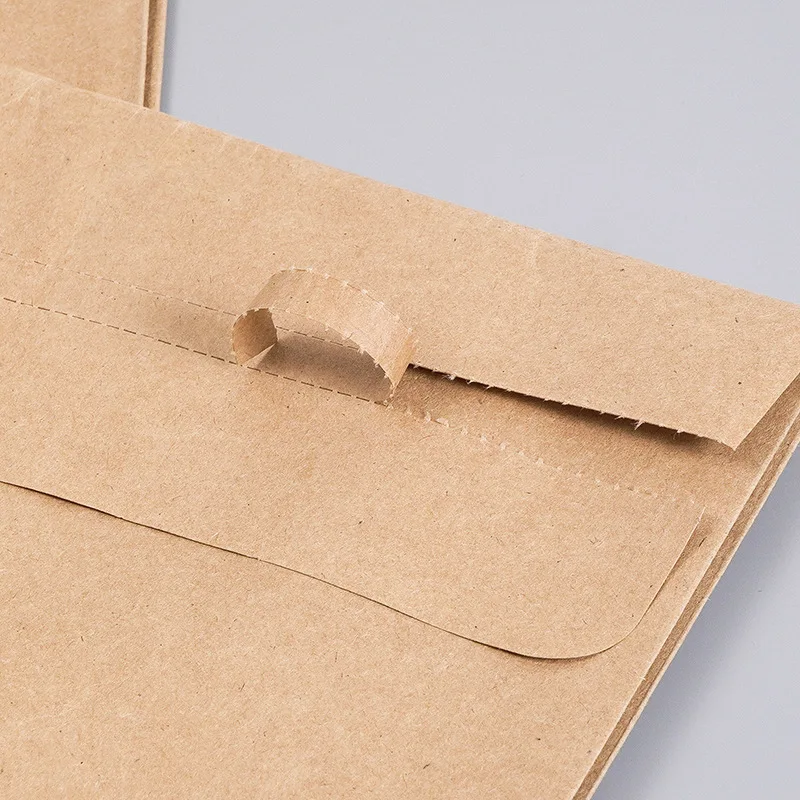 Personalizado. Saco autoadesivo de papel Kraft de fábrica Envelope-Border Papel Kraft ambiental Expr