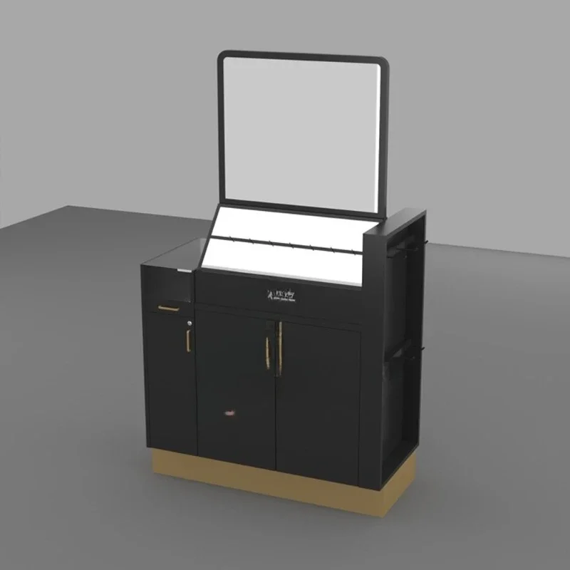 BarberDesign Metal showcase Dressing Shop Display