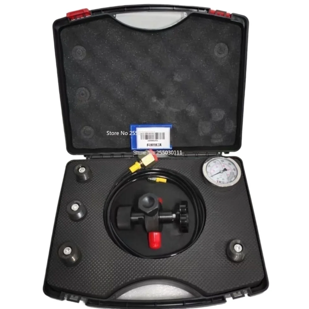 

FPU-1 Accumulator Multifunction Inflatable Tool Nitrogen Charging Tool Pump Car Nitrogen Device Portable Hydraulic Gauge Set New