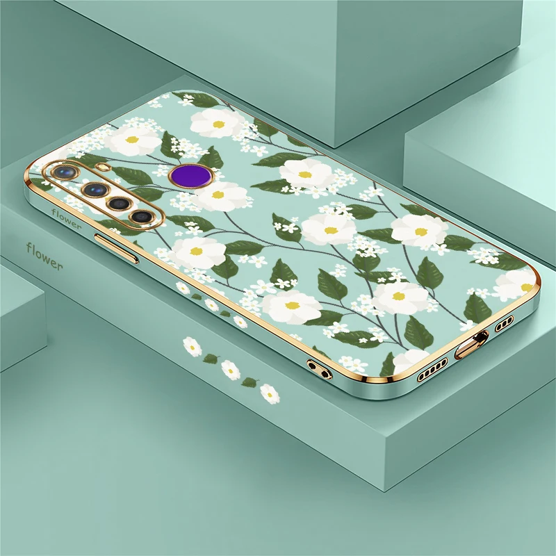 تصفيح سيليكون لينة جراب هاتف ل ممن لهم Realme V5 Q5 Q3i GT Neo 3 2 Pro X X7 Pro V25 V13 نوت 60 زهرة يترك غطاء طباعة