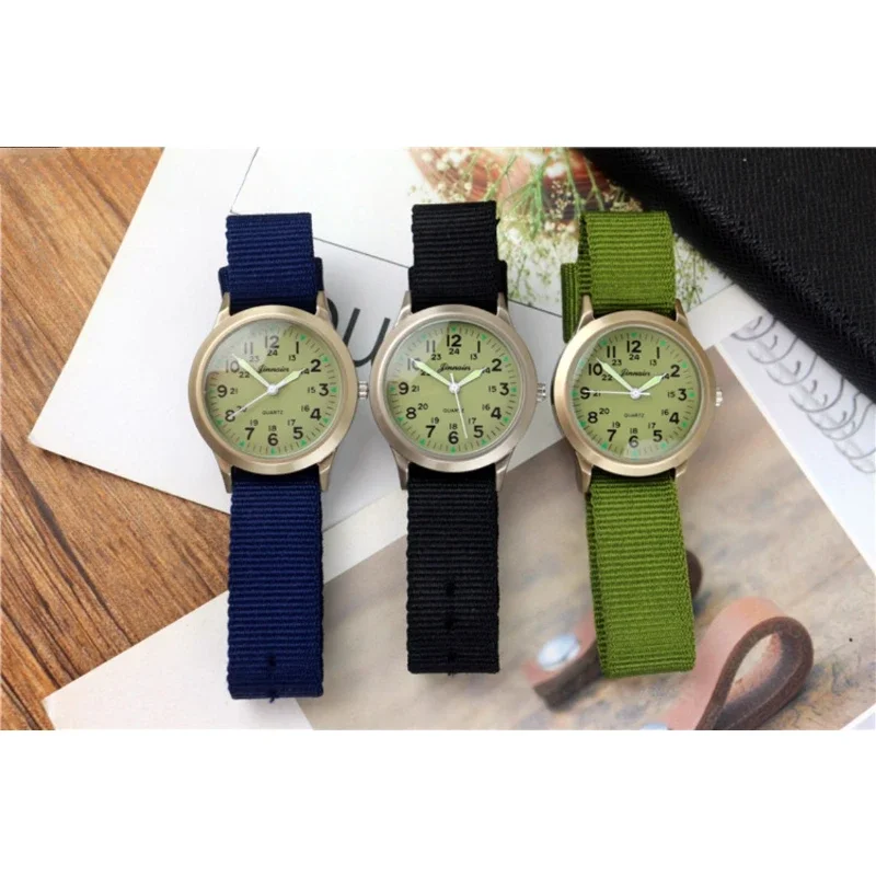 New 2025 Vintage Military Watch 316L Stainless Steel K1 Mineral Glass Luminous Sports Quartz Watch Men's Children's Watch