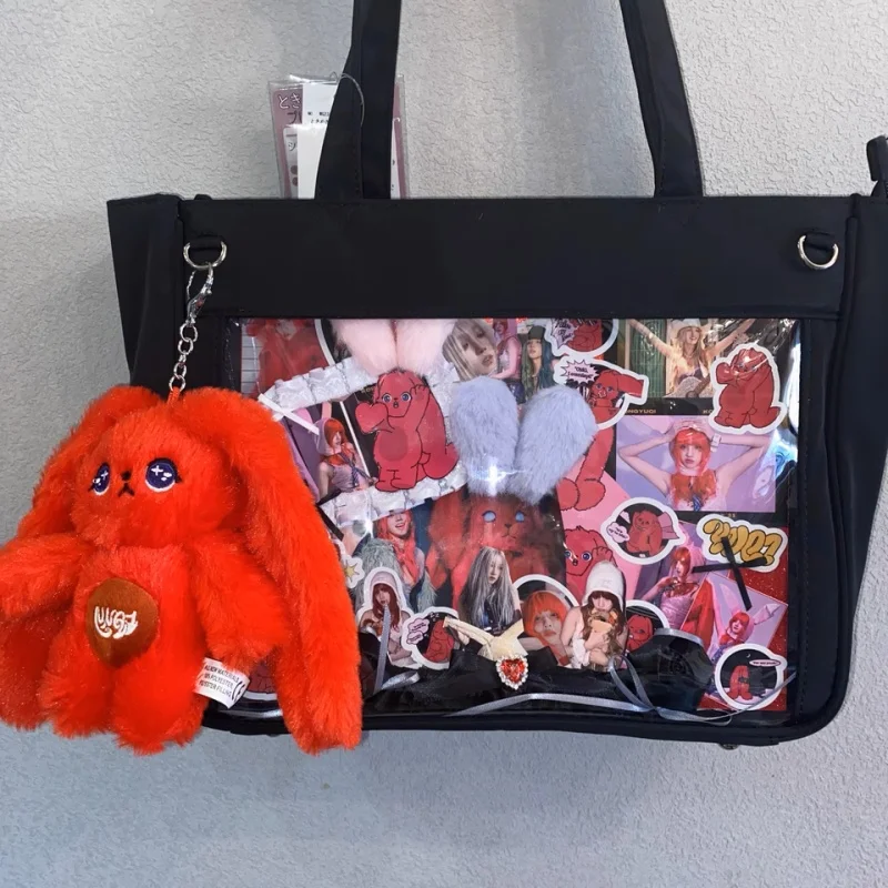 

Kpop Yuqi Кукла Брелок 15 см Мультфильм Красный Кролик Плюшевая Кукла Сумка Подвеска Брелок Наполнение Pp Хлопок Мягкая Короткая Плюшевая Игрушка Фанаты Подарок