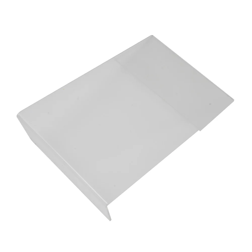 Photo Booth Frames Clear Acrylic Display, Slanted Back Vertical Standing Plastic Picture Or Display Sign Holder With Inserts