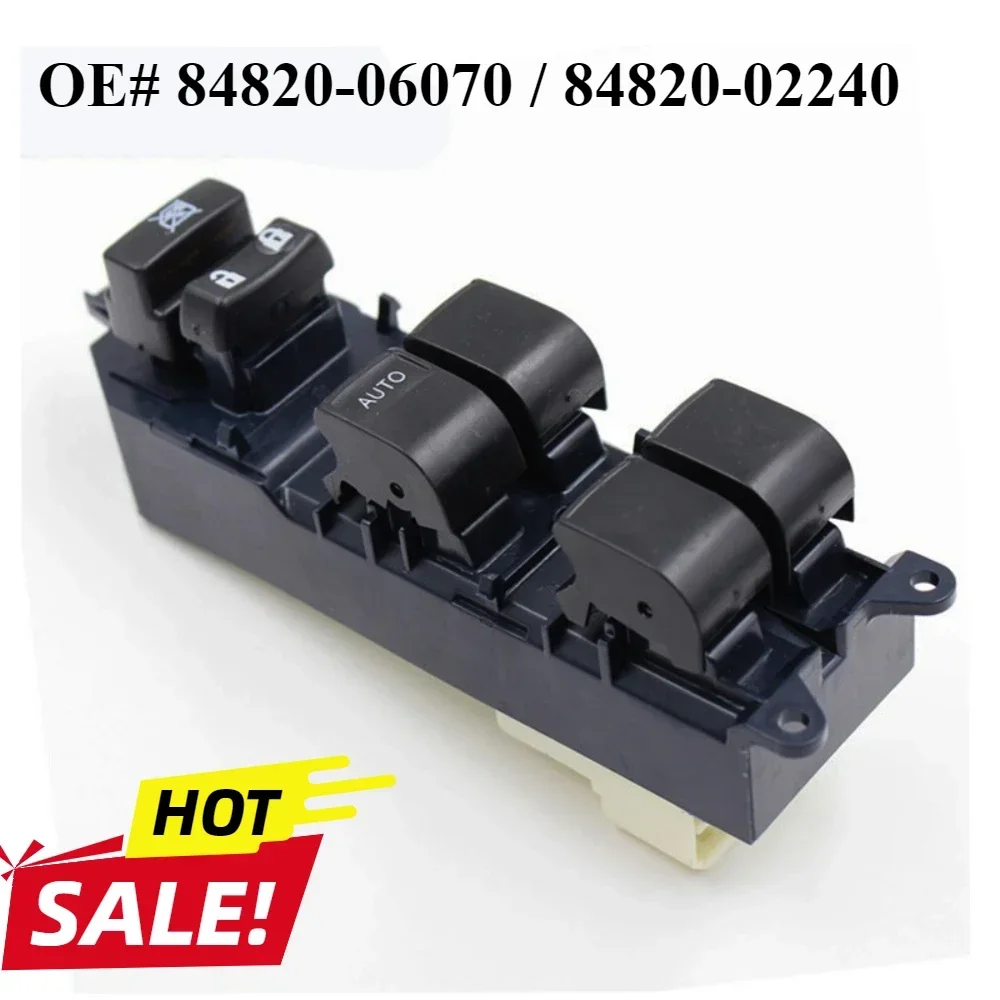 

Electric Power Window Switch For Toyota Corolla Yaris Matrix Tundra 2009-2013 Scion XD XB 2008-2014 OEM 84820-02240 8482002240