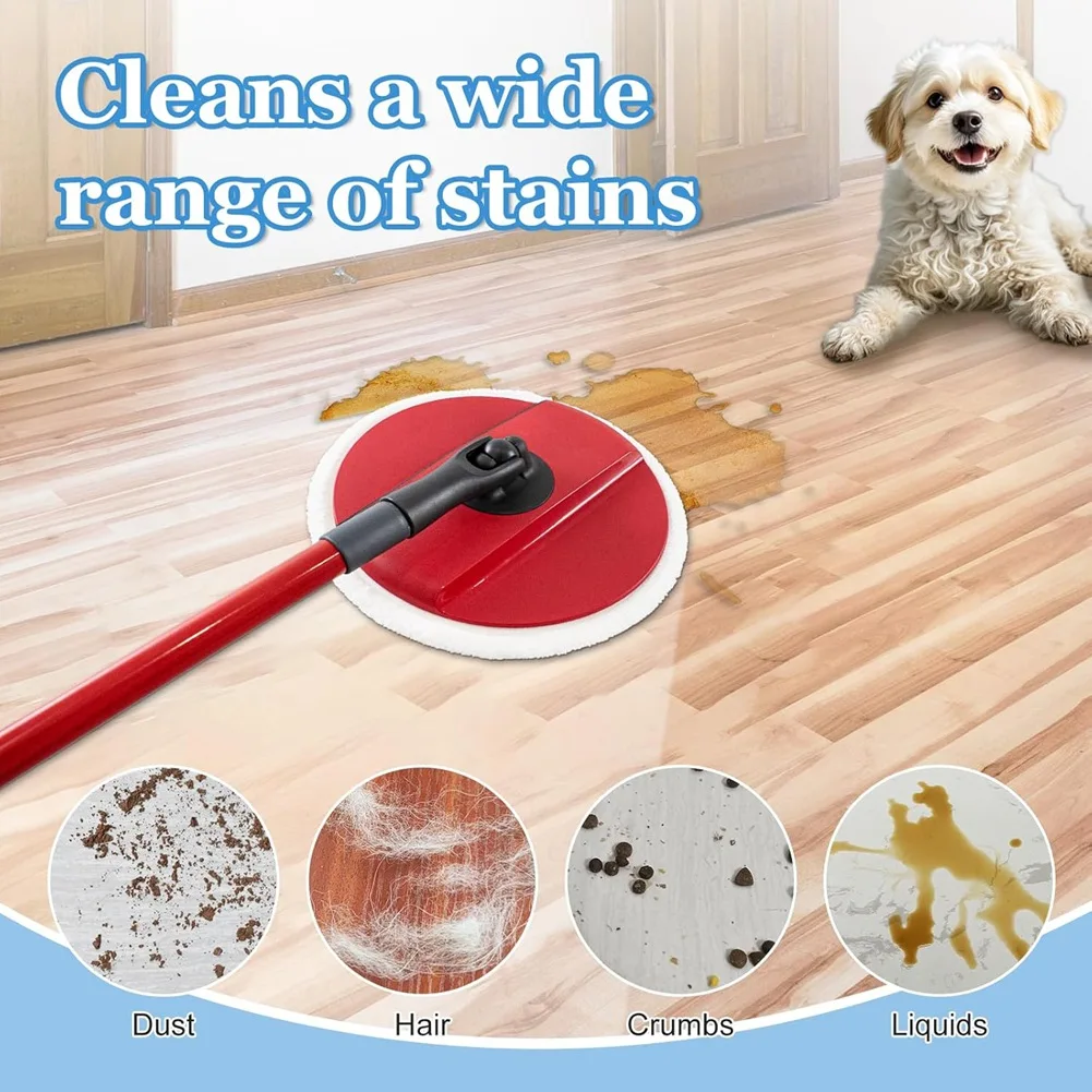 ¡Promoción! Almohadillas de microfibra para fregona Vileda Clean Spin, repuestos para cabezal de fregona, lavables y reutilizables para limpiar suelos