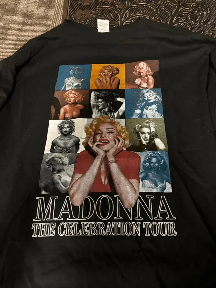 Madonna Celebration Tour XL long sleeve t shirt