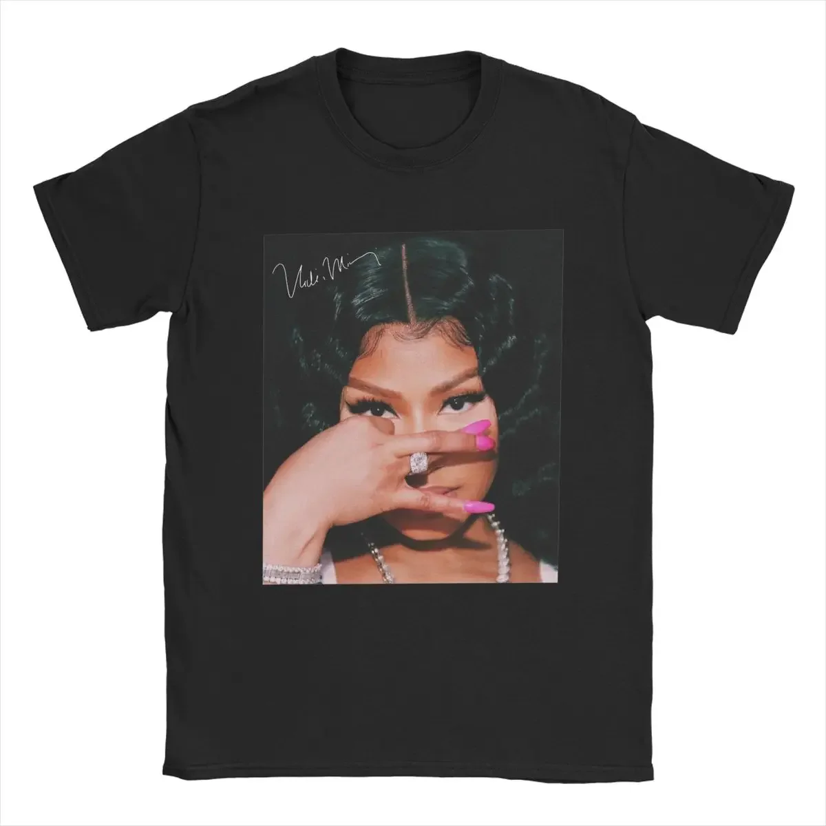 Funny Nicki Minaj T-Shirts Men Round Neck Cotton T Shirts Short Sleeve Tee Shirt Classic Clothing