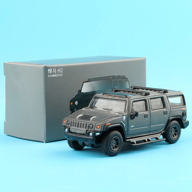 JKM 1:64 Hummer H2 Alloy Car Diecasts & Toy Vehicles Car Model Miniature Scale Model Car For Children