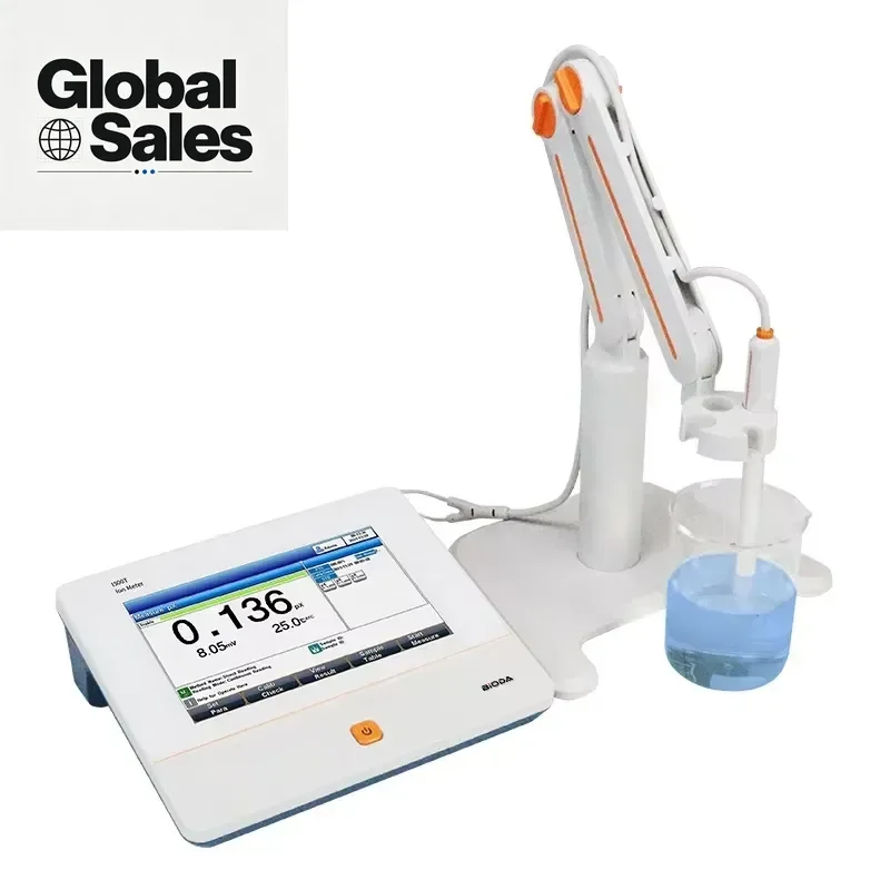 Bioda Benchtop PH/Ion Meter Nitrate Sodium Fluoride Ammonia Potassium Calcium Multi Ion Selective Electrode OEM ODM Plastic