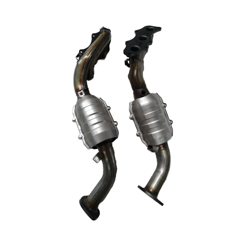 

XG-AUTOPARTS Direct Fit Exhaust System Catalyst Front Catalytic Converter For Toyota LAND CRUISER With Ceramic Catalyst Inside
