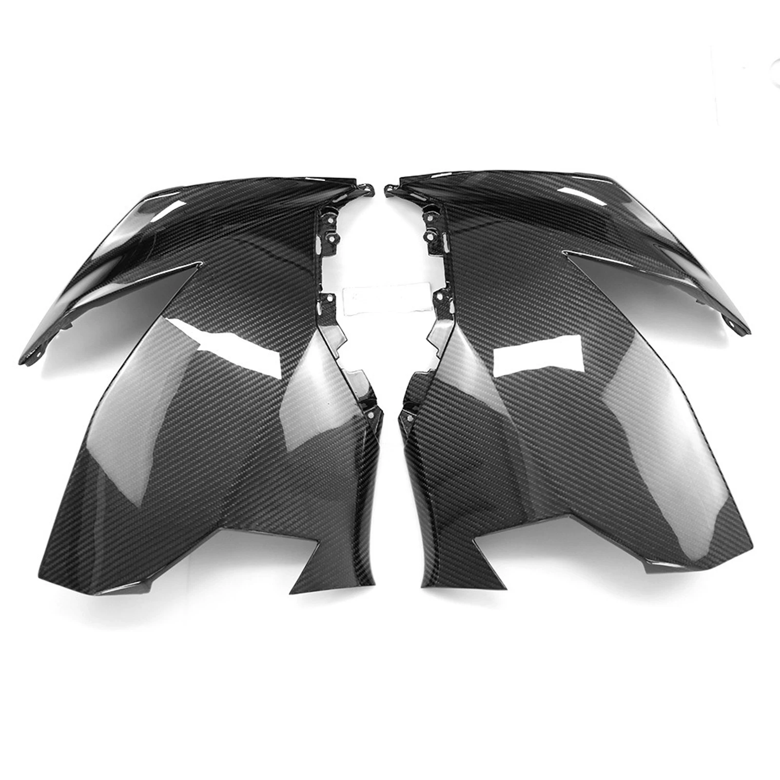 

Carbon Fiber Motorcycle Front Fairing Upper Side Protection Cover For Kawasaki ninja 400 2018 2019