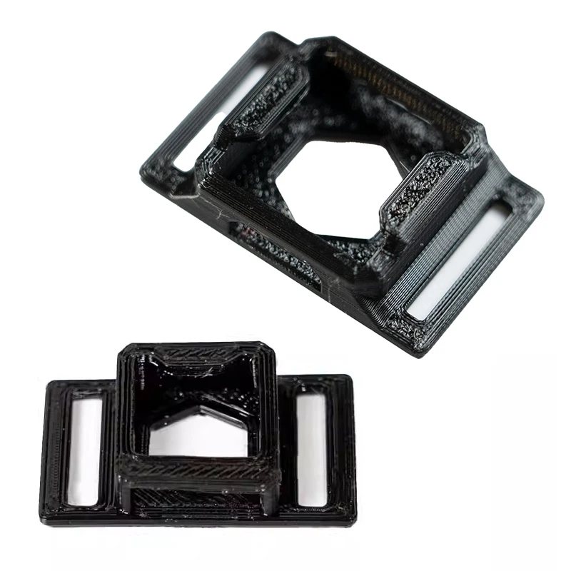 1PCS TPU 3D Printed BZ121 BZ181 BZ251 GPS Module Mounting Bracket Fixing Holder with 15/20mm Battery Bandage for RC FPV Drone