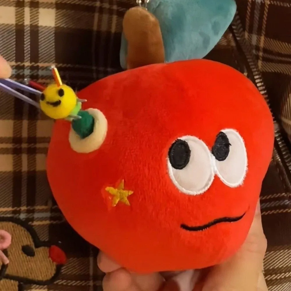 만화 플러시 과일 인형 로맨틱 귀여운 서프라이즈 주얼리 보관 인형 부드럽고 창의적인 반지 정리함 고백 프로포즈