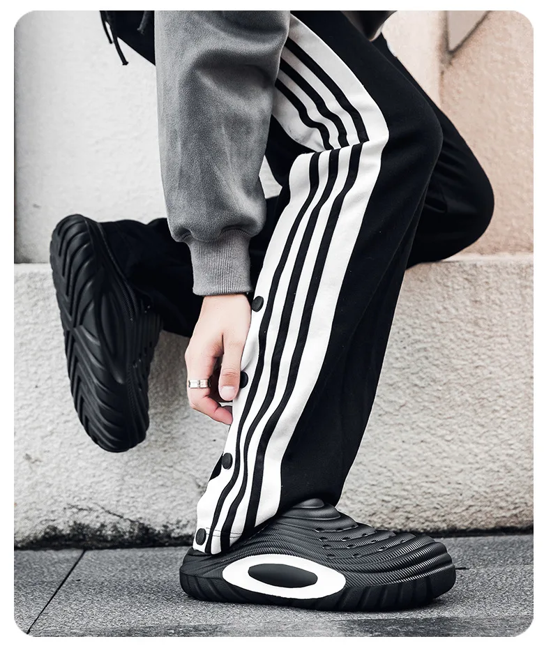 

Fashion Winter Men's Cotton Slippers Outdoor Warm Shoes Indoor Male Couple Waterproof House Bedroom Plush Warm Slippers Big Size