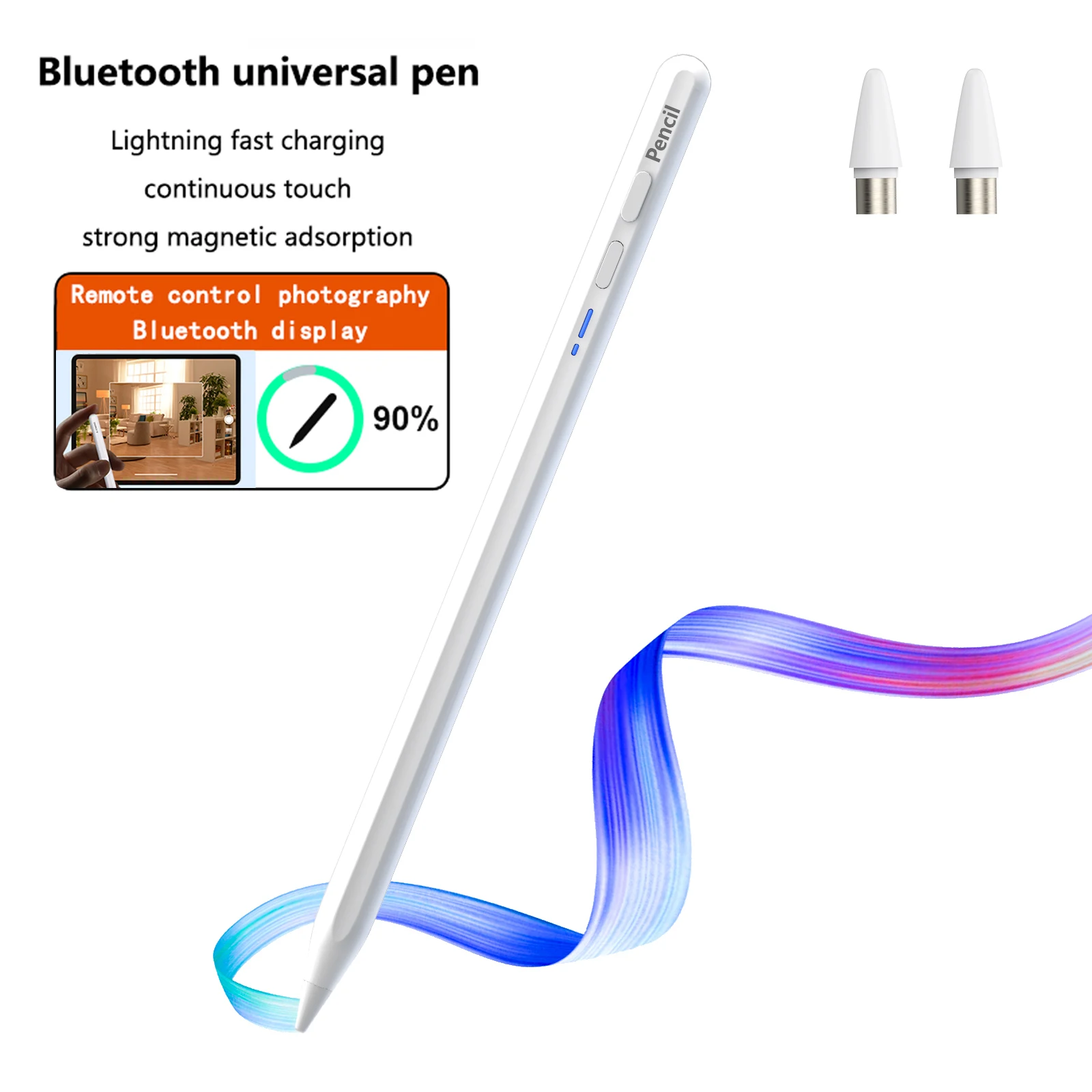 

Universal Stylus Pen for Android IOS Touch Screen Capacitive Pen for iPad for Apple Pencil Drawing Pen For Huawei xiaomi BP17