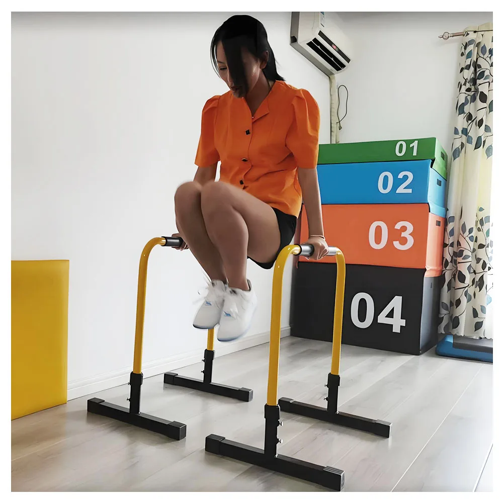 

Durable Stainless Steel Outdoor Fitness Equipment Split Type Parallel Bars