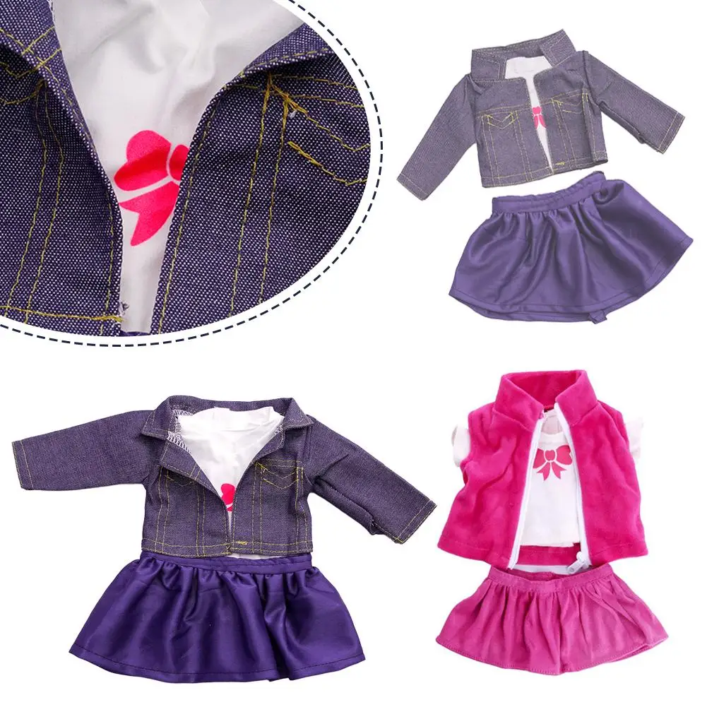 

For 18-inch Girl Dolls For American Doll Clothes Doll Clothes Accessories DIY Toys Gift Childhood Toy Gift G5G9