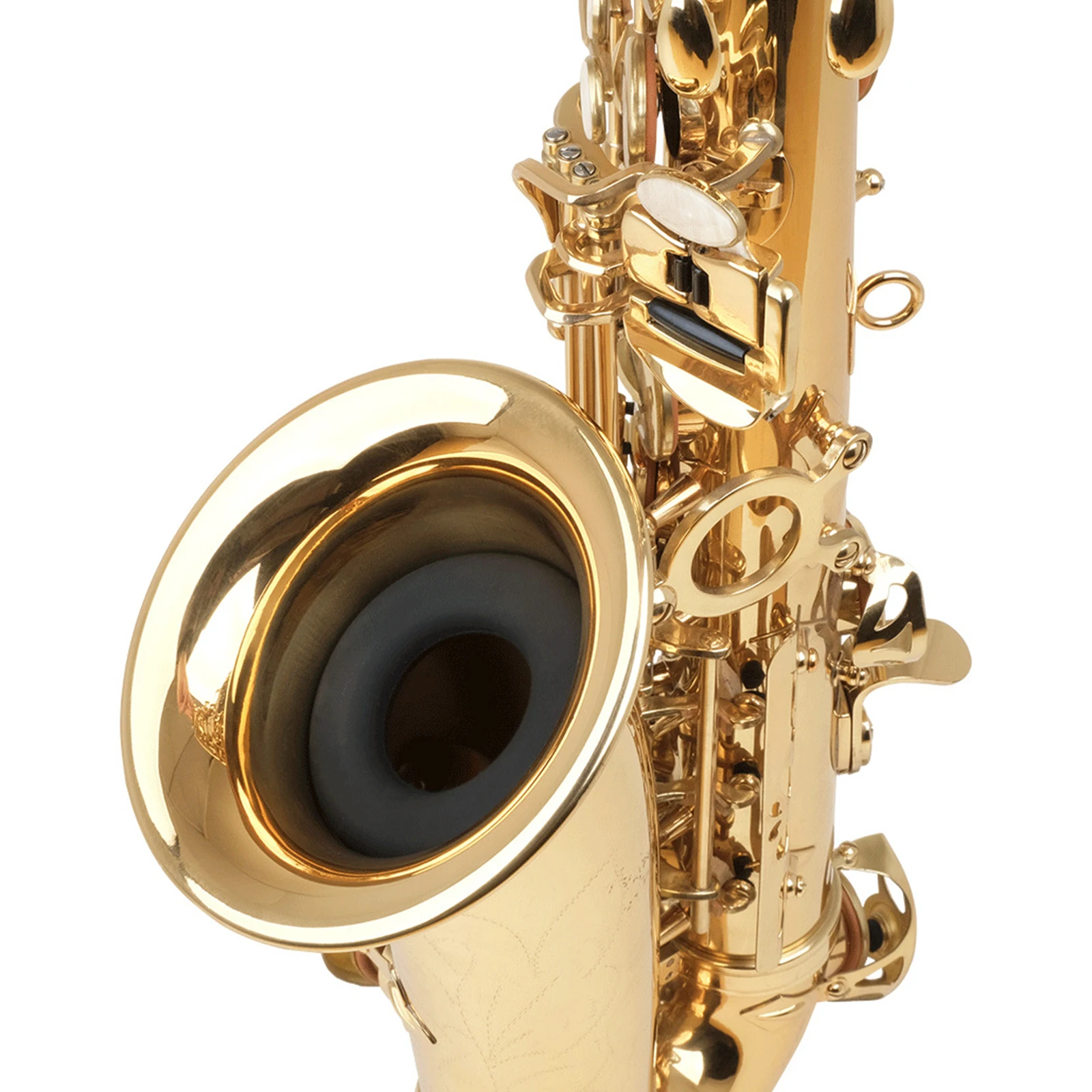 

Tenor Saxophone Voice Circle Noise Reduction Miniature Accessories Mute for Silica Gel Saxphone