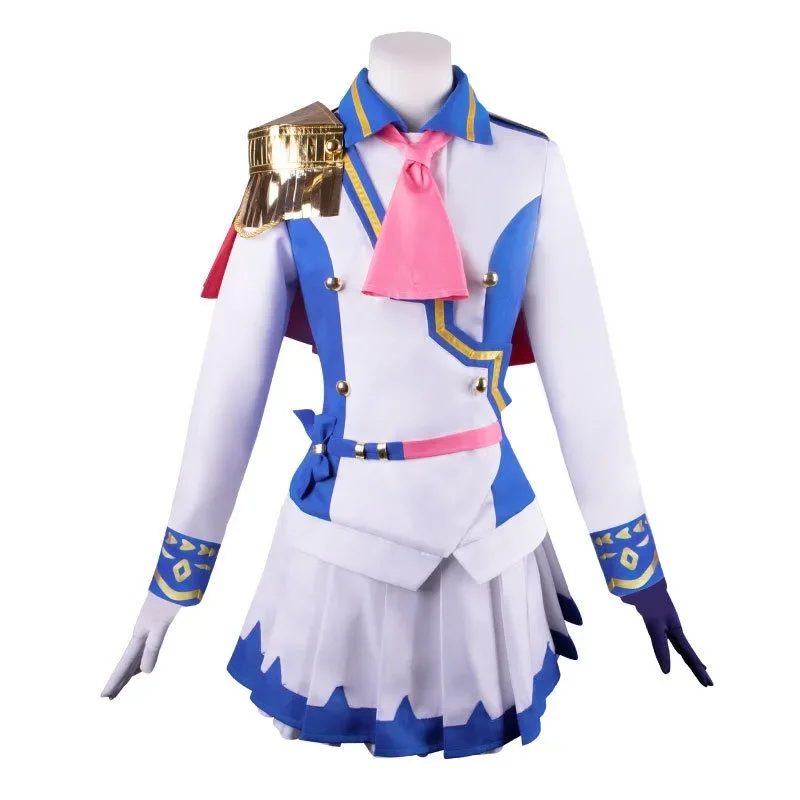 Anime match Game Pretty Derby Tokai Teio Cosplay Costume school uniform navy collar cute dress cosplay full suit Halloween Party
