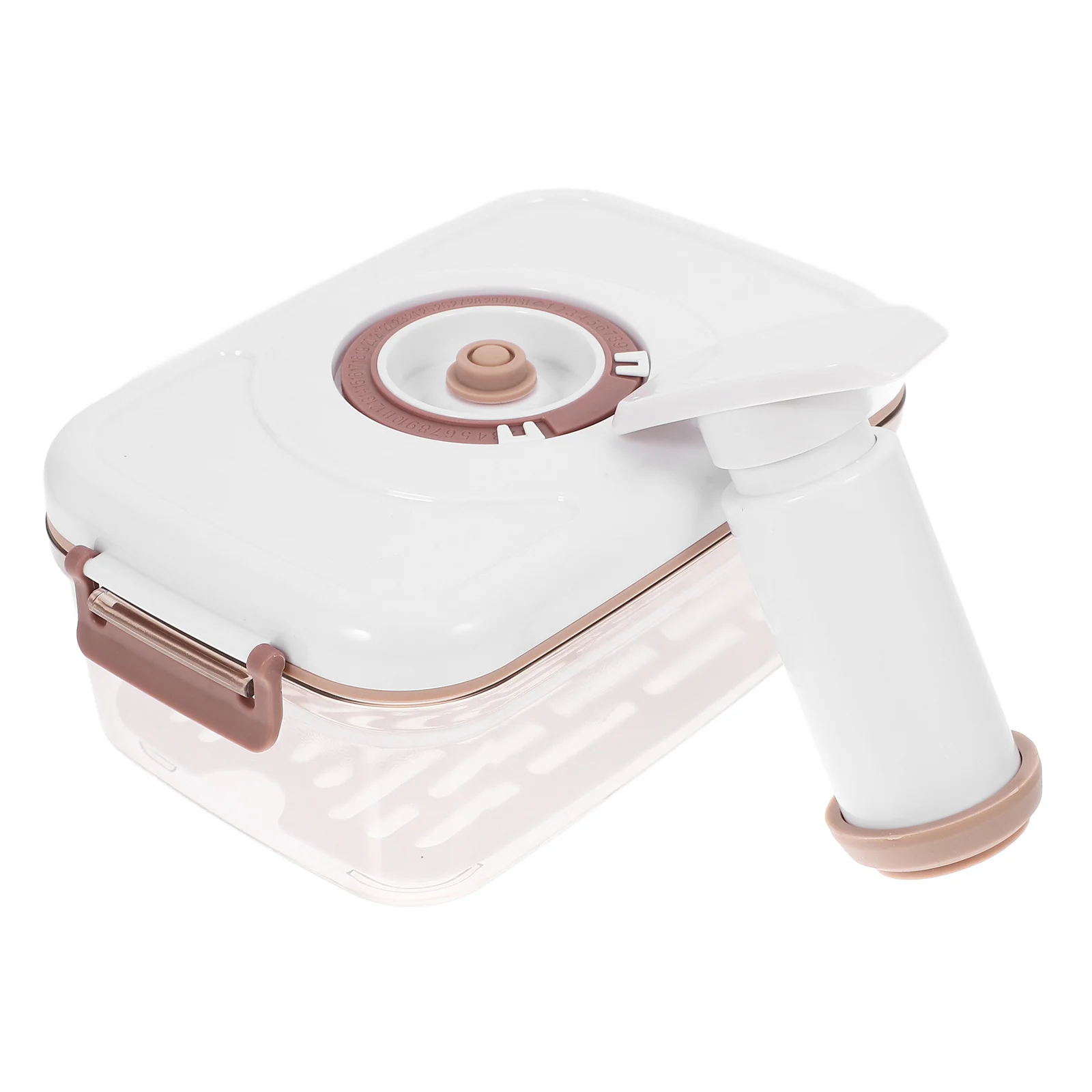 

1Set Fresh Keeping Box Vacuum Sealer Food Storage Container Airtight Lunch Fruit Storage Refrigerator Organizer Microwave Safe