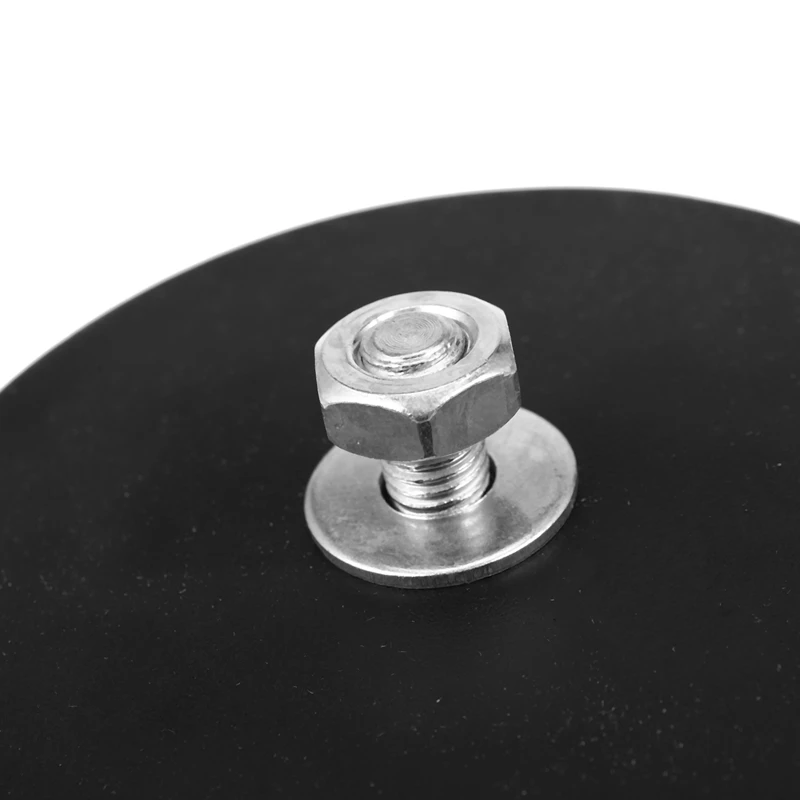 8Pcs 45KG Powerful Neodymium Magnet Disc Rubber Costed D88x8mm M8 Thread Surface Protecting LED Light Camera Car Mount