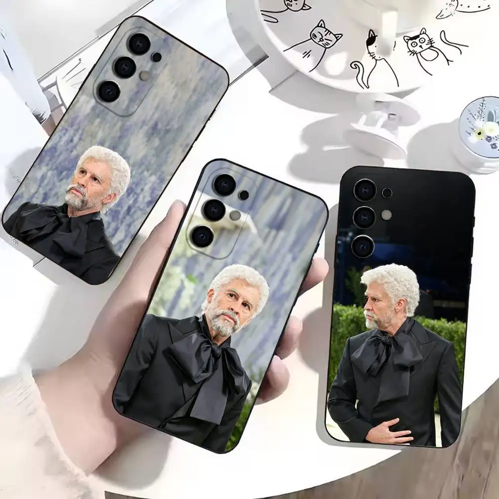 Bad Bunny Met Gala Costume Art  Phone Case For Samsung Soft Black Case S25,S24,S21,S23,S22,S30,Ultra,S20,Plus
