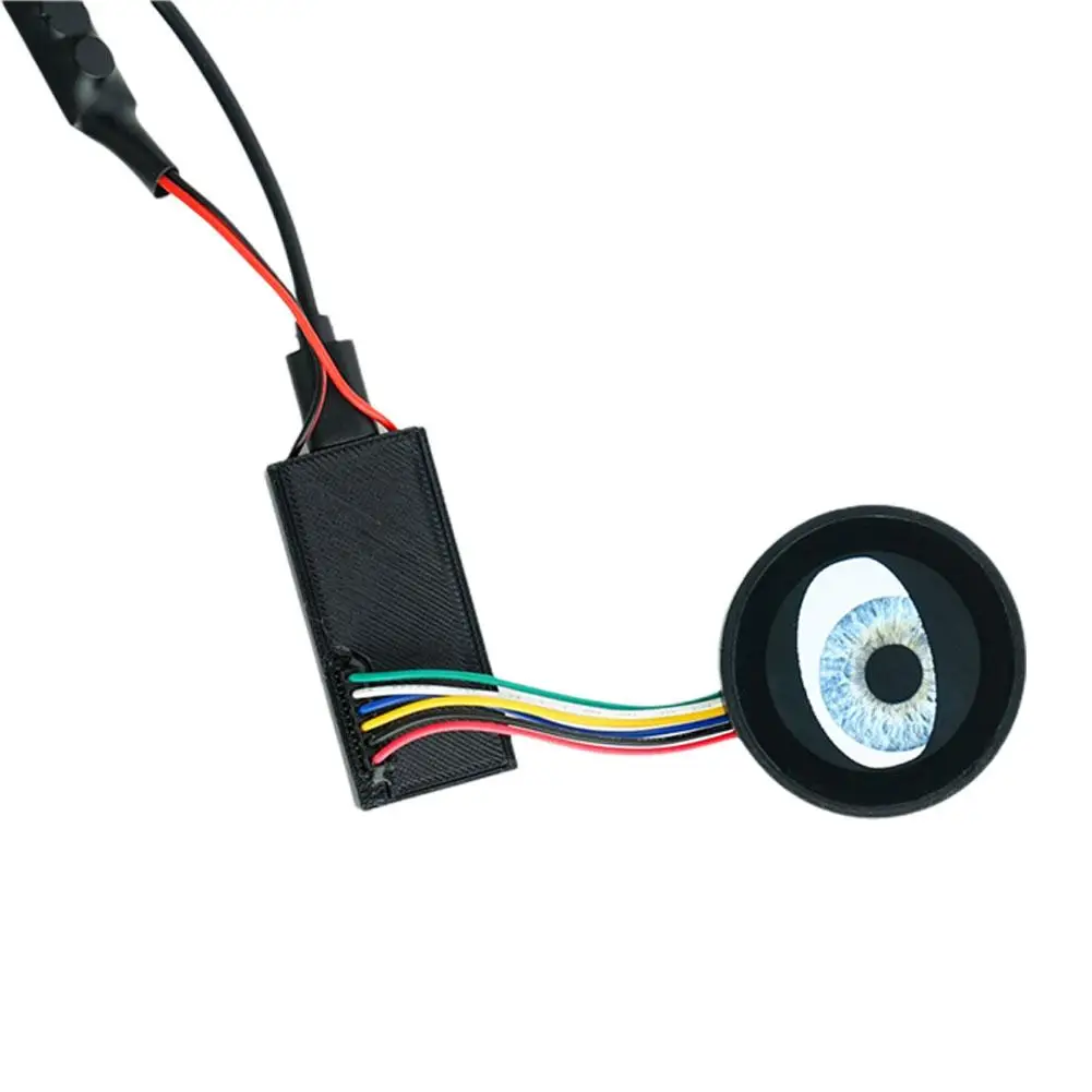 12V Demon Eyes Car Flashing Logo LED Headlights Car Exterior Trim Accessories Para Auto DIY APP Custom Dynamic Car Headlights