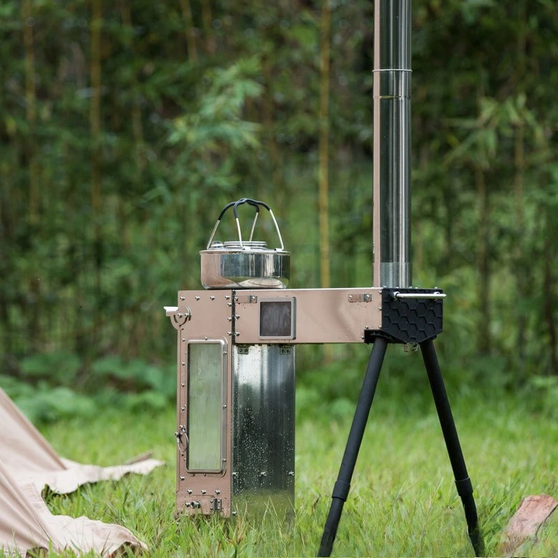 

Wood stove Extended picnic stove Multi-function tent Multi-person picnic stove Outdoor heating