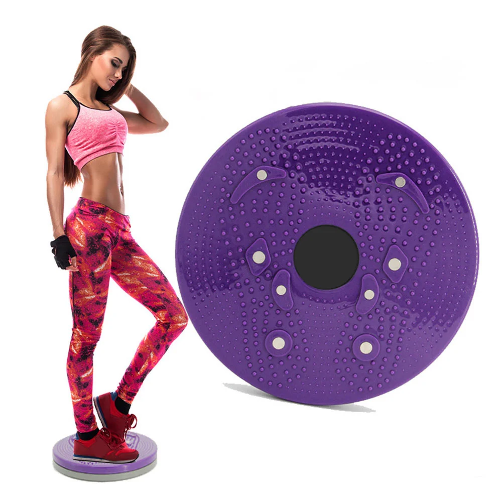 

Twisting Waist Disc Twists Board Non Slip Surface Durable PP Material Slimmer Curvier Waist Toned ABS Home Exercise Equipment