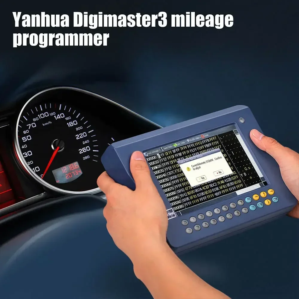 Original Yanhua Digimaster 3 Odomet-er Correction Master No Token Limitation Mileag-e Correction DIGIMASTER III