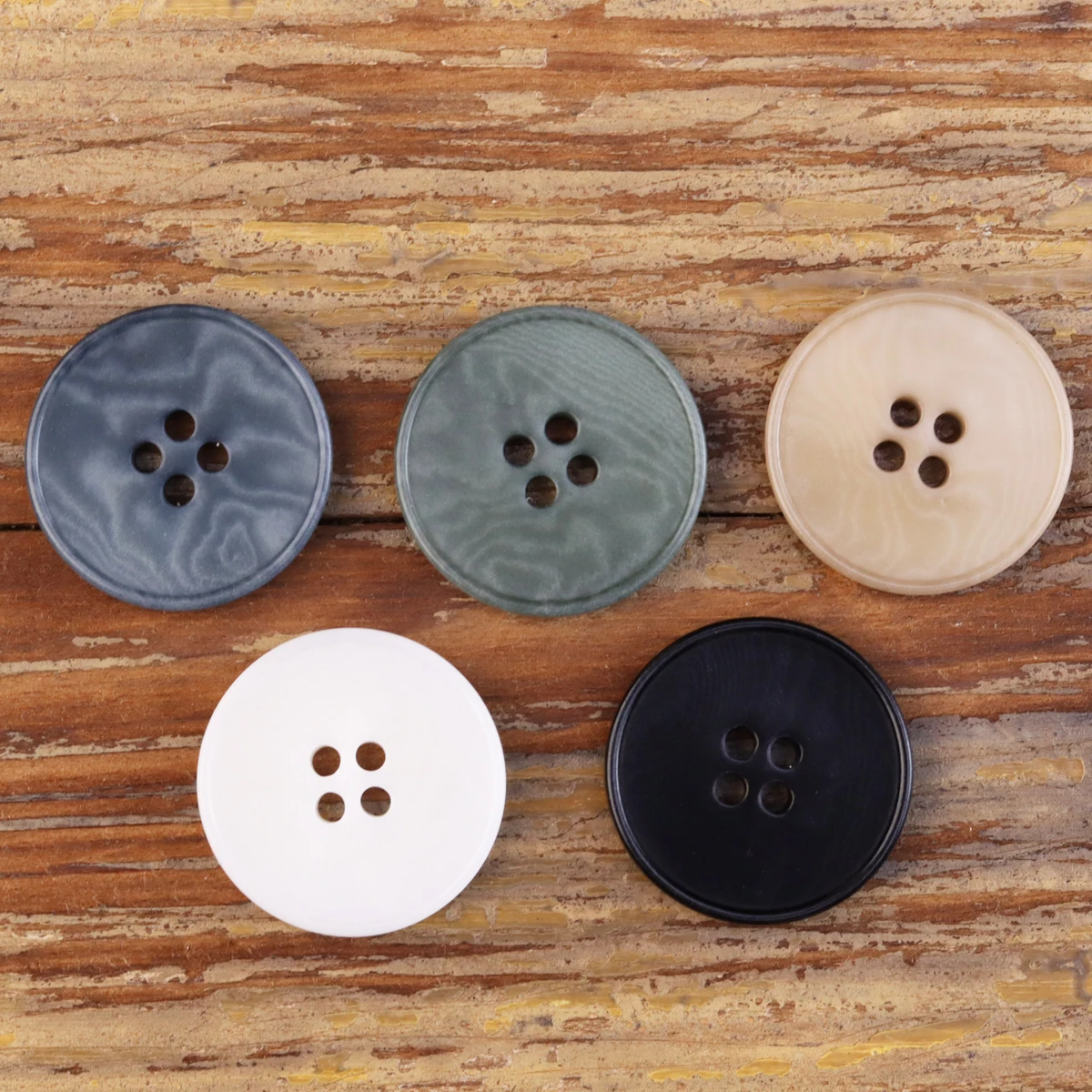 6pcs Short Rim 2024 New Corozo Buttons For Clothing Knitting Supplies For Mens Suit Shirt Jacket Women Dress Bouton Sewing