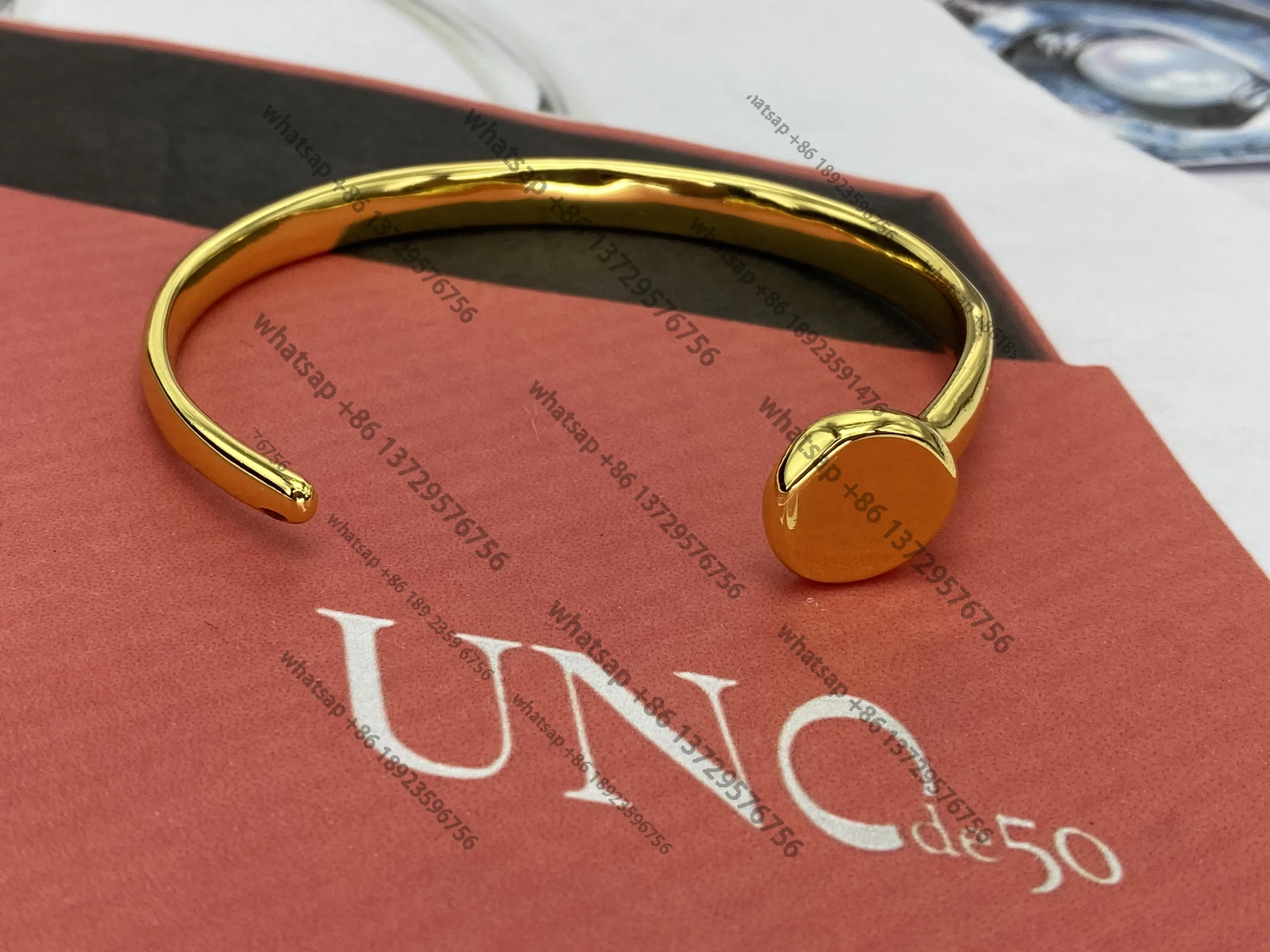 Unode50-pulsera de moda, joyería con artesanía fina, precio al por mayor, novedad de 2023