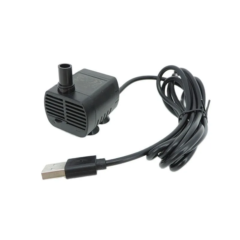 5V USB 200L/h mini Water Pump fish Tank Fountain aquarium filter Low Noise Brushless Motor Submersible For Cat Dog Bowl t1