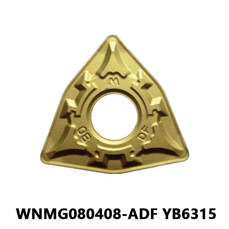 

Токарный инструмент WNMG080408-ADF YB6315 WNMG 080408 ADF CNC карбидные вставки в форме персика для обработки стали токарный станок