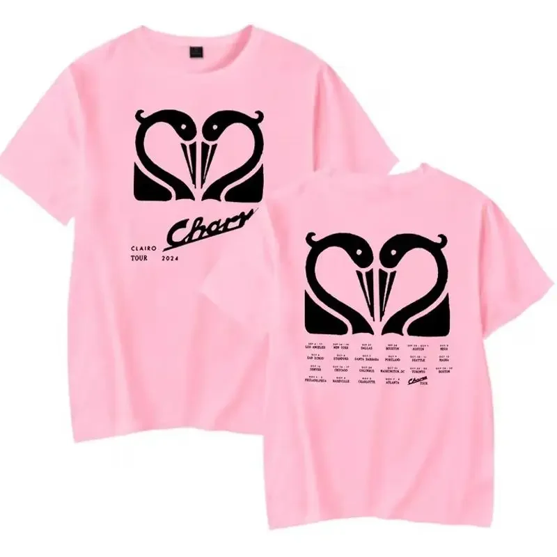 Clairo Merch Charm Swan Tour T shirt size S 5XL