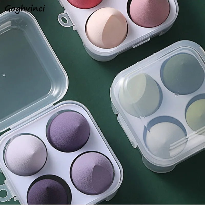 New Dust-proof Cover Cosmetic Egg Box Rack Puff Sponge Desktop Storage Korean Girls Clear Neat House Travel Convenient Portable